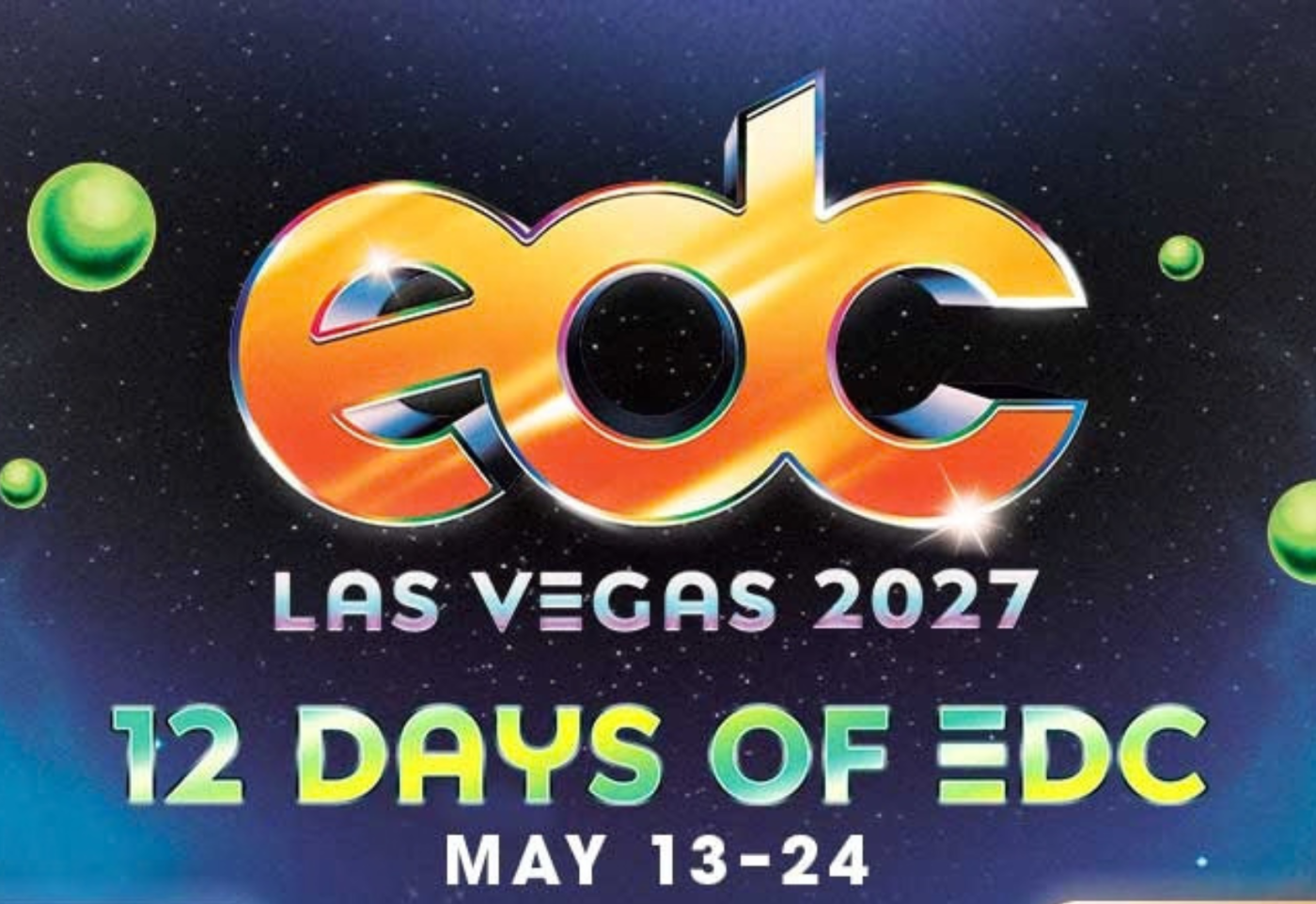 EDC Las Vegas 2027 será de 12 días con dos fines de semana ¡Fechas y boletos!